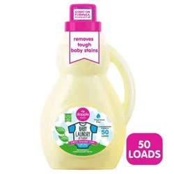 Dapple Laundry Detergent Fragrance Free - 50oz