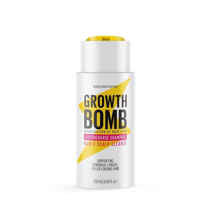 slide 1 of 10, Growth Bomb SuperCharge Shampoo - 250ml, 250 ml