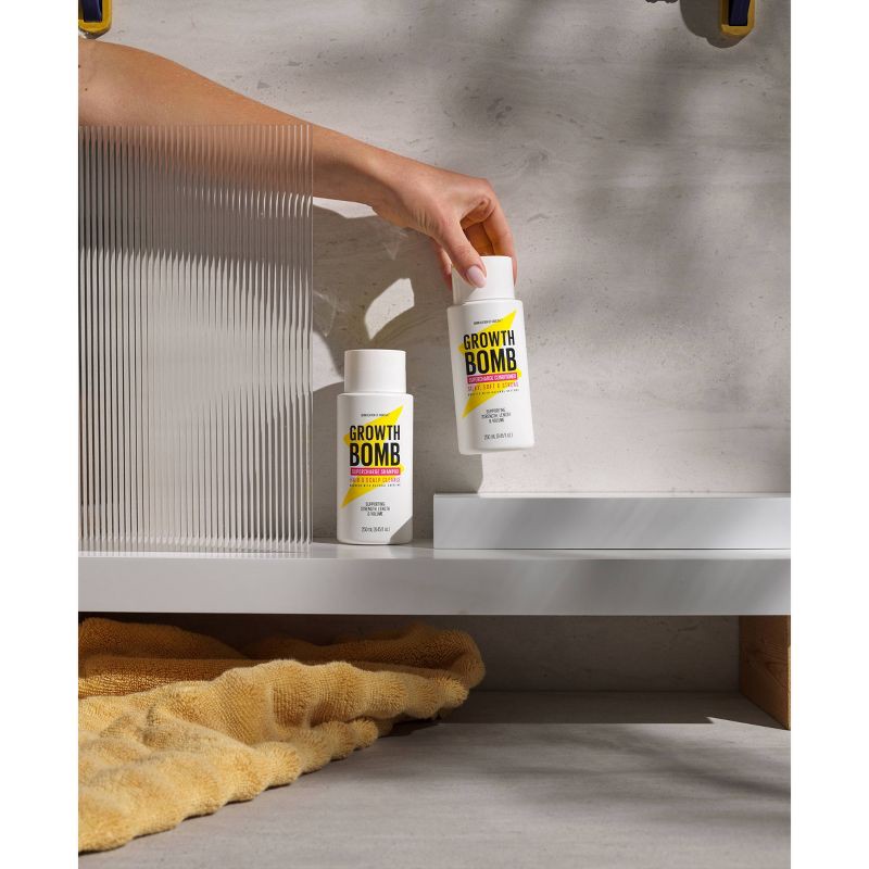 slide 5 of 10, Growth Bomb SuperCharge Shampoo - 250ml, 250 ml