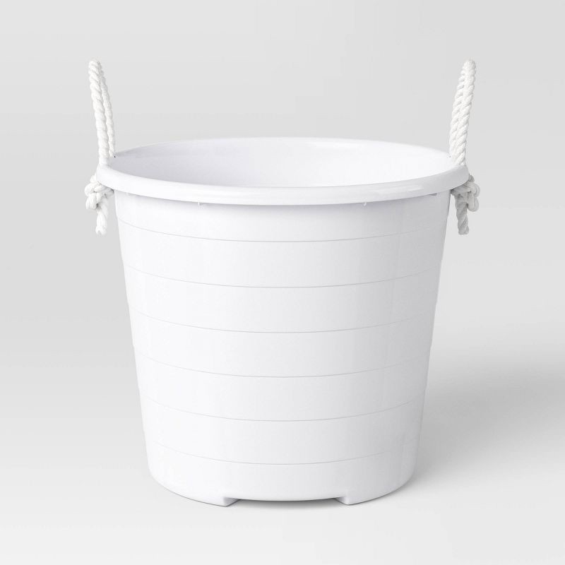 slide 1 of 3, 9.24gal Beverage Tub White - Sun Squad™, 9.24 gal