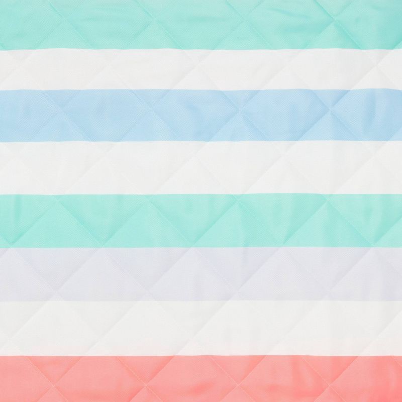 slide 4 of 4, Multi Striped Picnic Blanket - Sun Squad™, 1 ct
