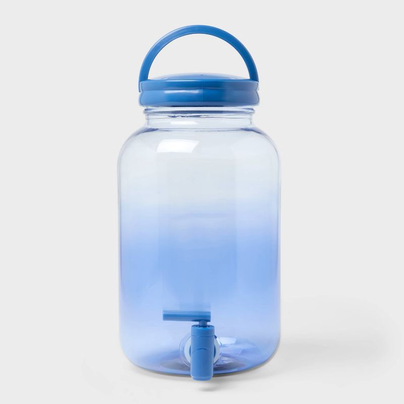 slide 1 of 3, 146 fl oz Beverage Dispenser Blue - Sun Squad™, 146 fl oz