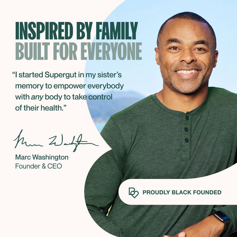 slide 6 of 6, Supergut Prebiotic Bars for GLP-1 Craving Control & Digestive Health - Peanut Butter Chocolate - 10ct, 10 ct