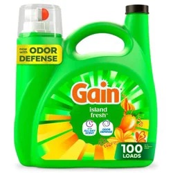 Gain Island Fresh Liquid Laundry Detergent - 132 fl oz