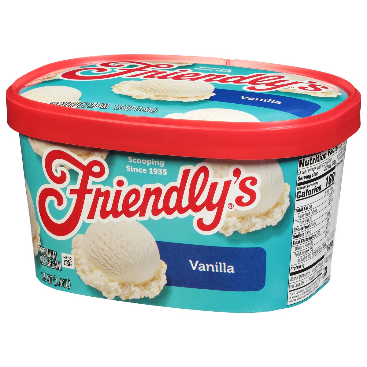 slide 3 of 9, Friendly's Premium Vanilla Ice Cream 1.5 qt, 1.5 qt