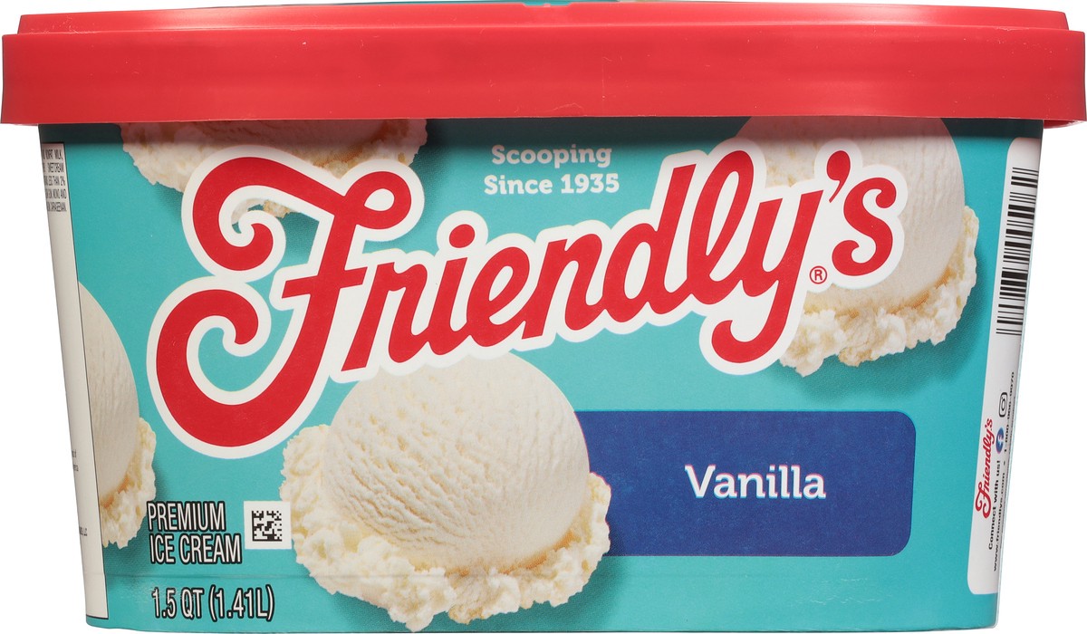 slide 5 of 9, Friendly's Premium Vanilla Ice Cream 1.5 qt, 1.5 qt