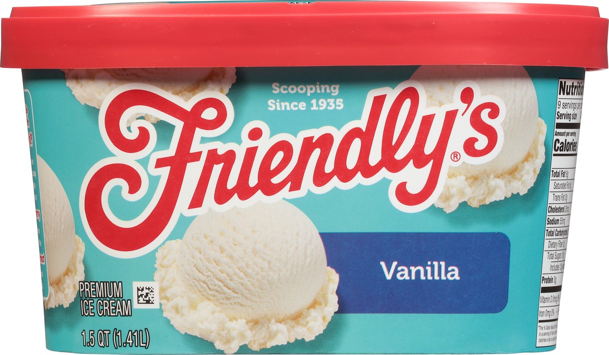 slide 6 of 9, Friendly's Premium Vanilla Ice Cream 1.5 qt, 1.5 qt