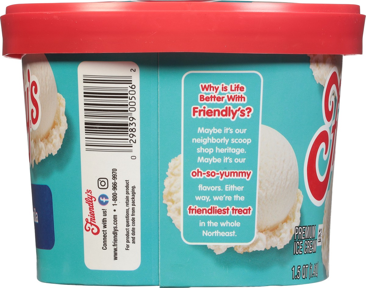 slide 7 of 9, Friendly's Premium Vanilla Ice Cream 1.5 qt, 1.5 qt