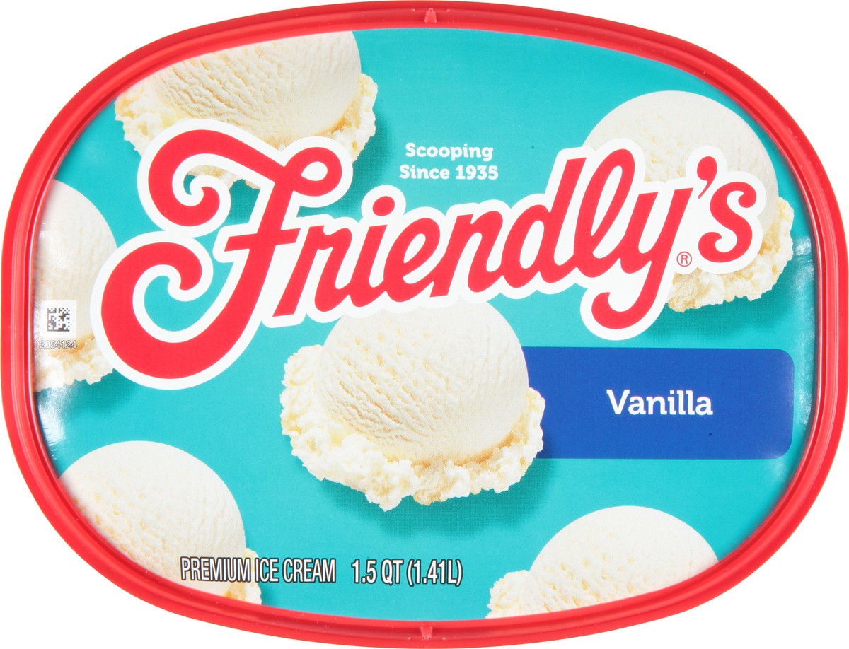 slide 9 of 9, Friendly's Premium Vanilla Ice Cream 1.5 qt, 1.5 qt