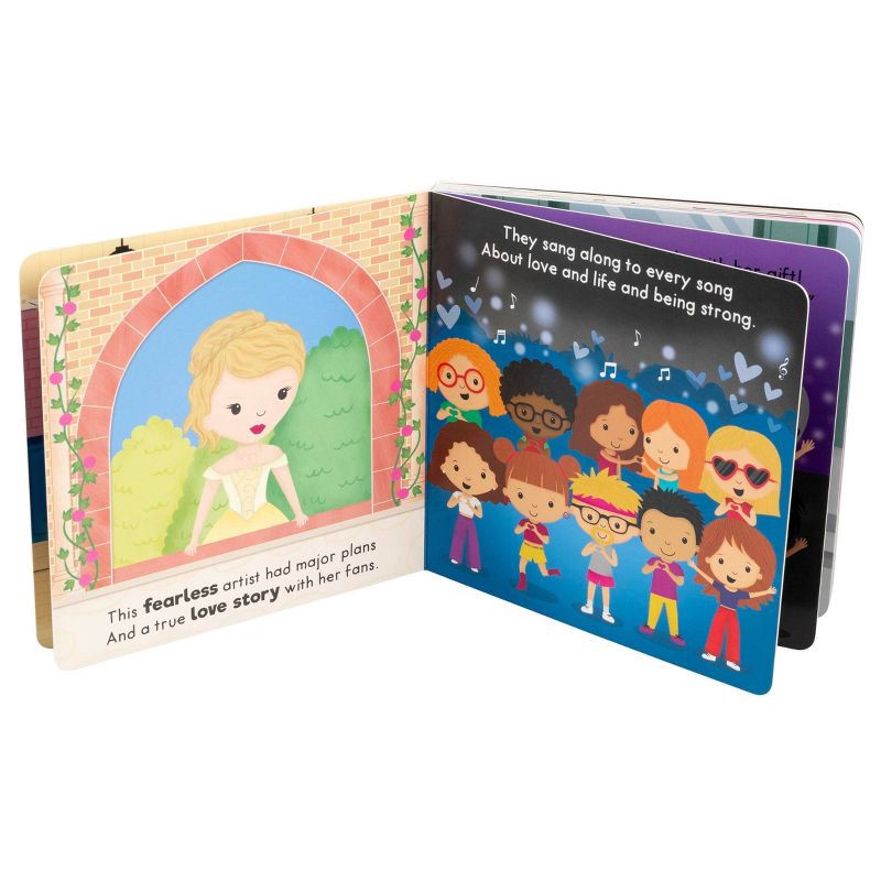 slide 3 of 7, Silver Dolphin Story of Taylor Swift - (Board Book), 1 ct