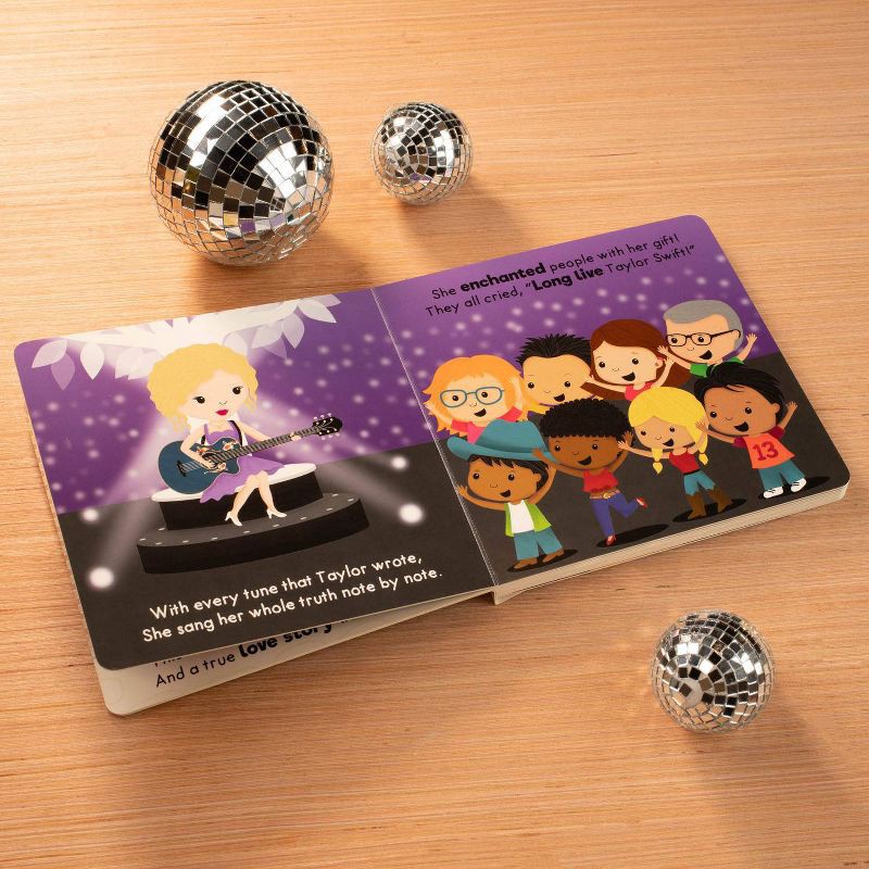 slide 6 of 7, Silver Dolphin Story of Taylor Swift - (Board Book), 1 ct