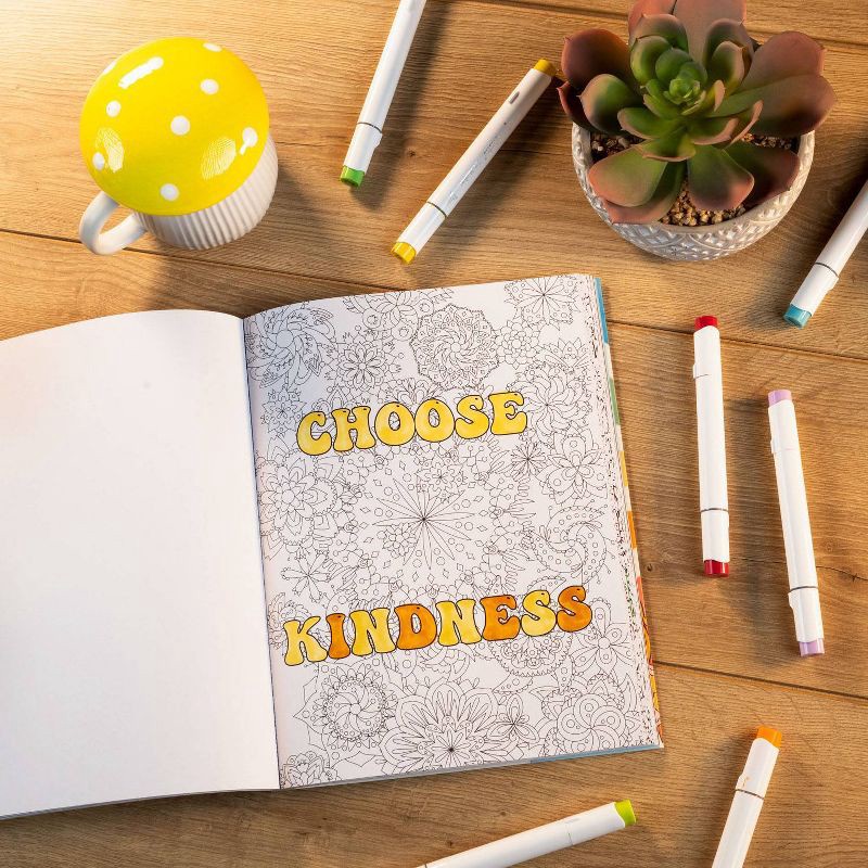 slide 5 of 5, Random House Peace, Love, and Coloring - by Editors of Thunder Bay Press (Paperback), 1 ct