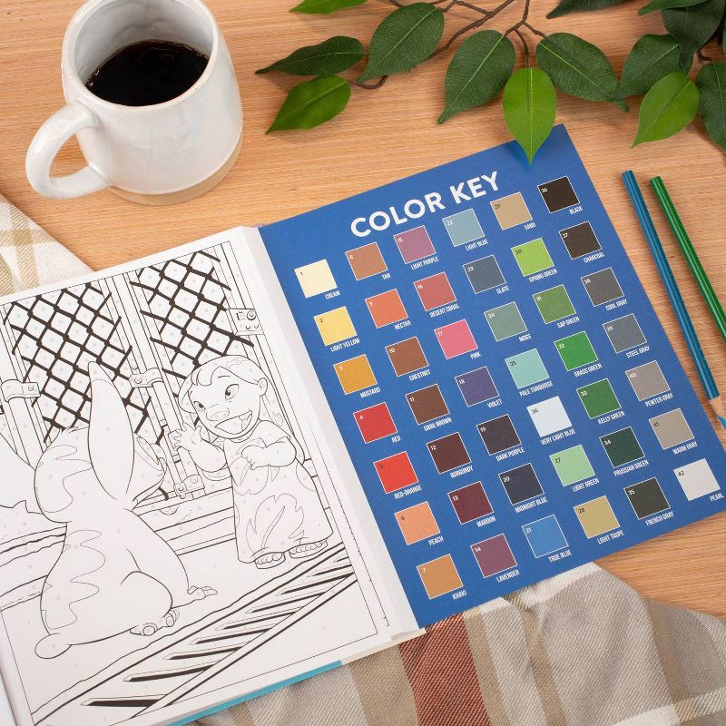 slide 5 of 6, Random House Disney Stitch Color-By-Number - by Editors of Thunder Bay Press (Paperback), 1 ct