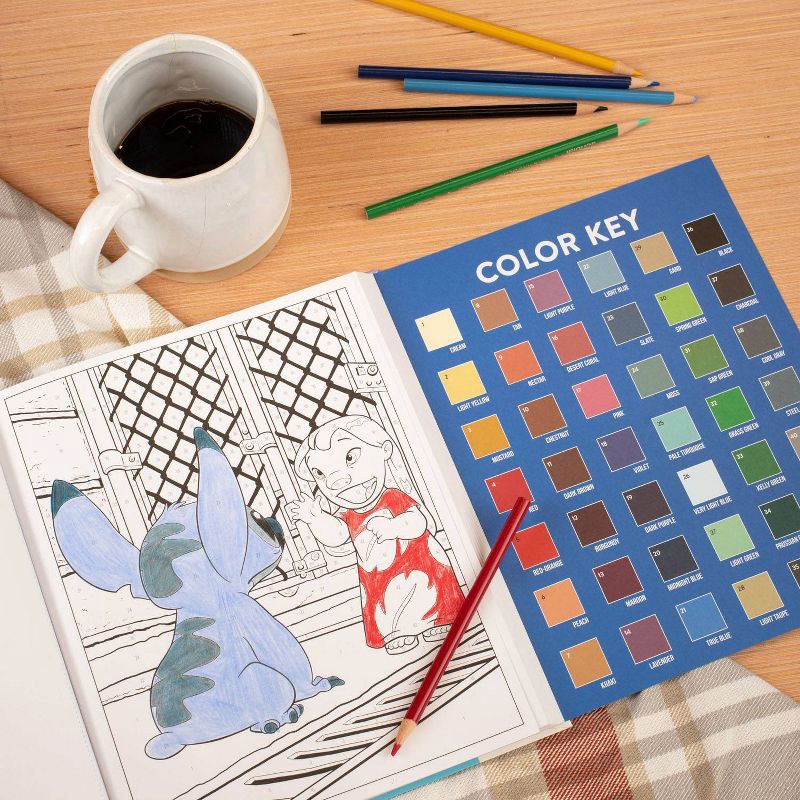 slide 6 of 6, Random House Disney Stitch Color-By-Number - by Editors of Thunder Bay Press (Paperback), 1 ct