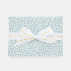 Sugar Paper + Target 118"x30" Stars Wrapping Paper Blue/White - Sugar Paper™ + Target