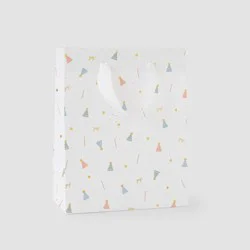 Sugar Paper + Target Small Party Hats Gift Bag White - Sugar Paper™ + Target
