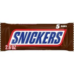 Snickers Fun Size Candy Bars - 2.6oz/5ct