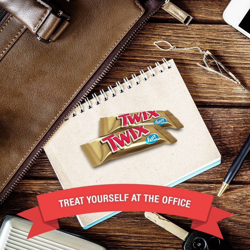 slide 4 of 8, Twix Fun Size Candy Bars - 2.65oz/5ct, 2.65 oz, 5 ct