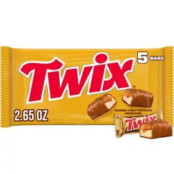 Twix Fun Size Candy Bars - 2.65oz/5ct