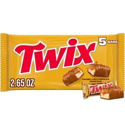 Twix Fun Size Candy Bars - 2.65oz/5ct