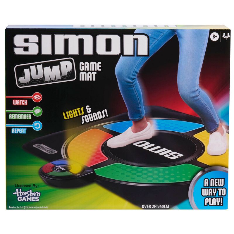 slide 5 of 5, Just Play Simon Jump Game Mat: Creative Thinking Electronic Game for 1 Player, 1 ct