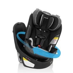 Evenflo Revolve 360 Slim 2-in-1 Rotational Convertible Car Seat - Canton Black