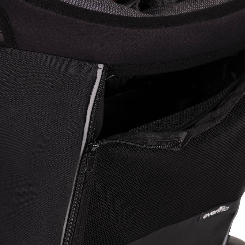 slide 21 of 26, Evenflo Shyft DualRide Travel System with Carryall Storage - Boone Gray, 1 ct