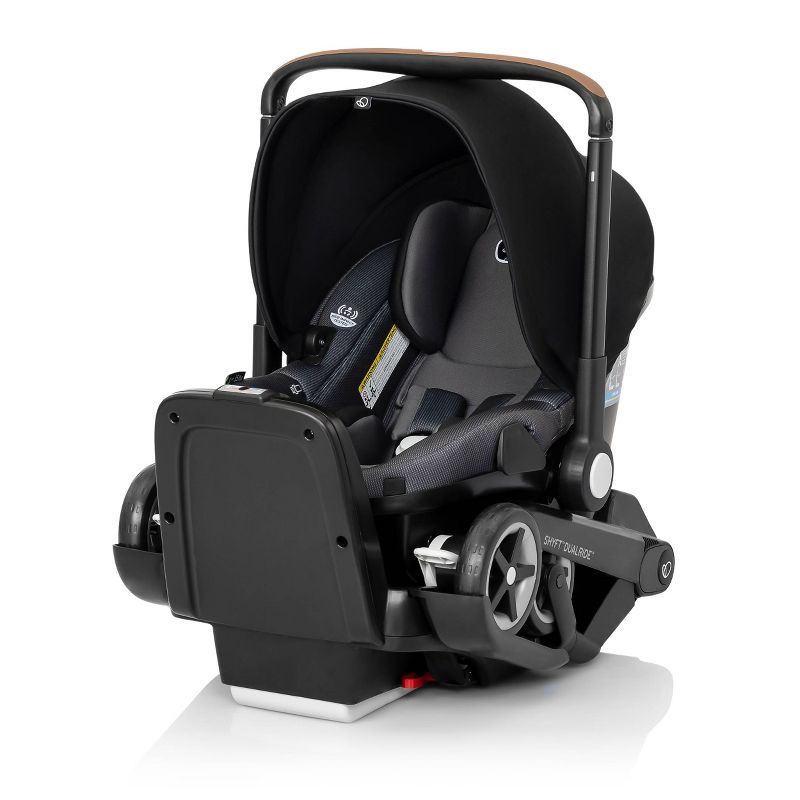 slide 7 of 26, Evenflo Shyft DualRide Travel System with Carryall Storage - Boone Gray, 1 ct