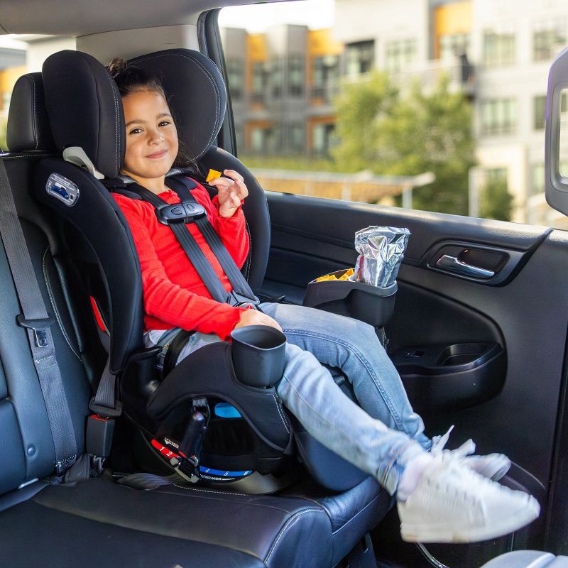 slide 20 of 28, Evenflo All4Stages Slim Plus Canopy 4-in-1 Convertible Car Seat - Howell Black, 1 ct