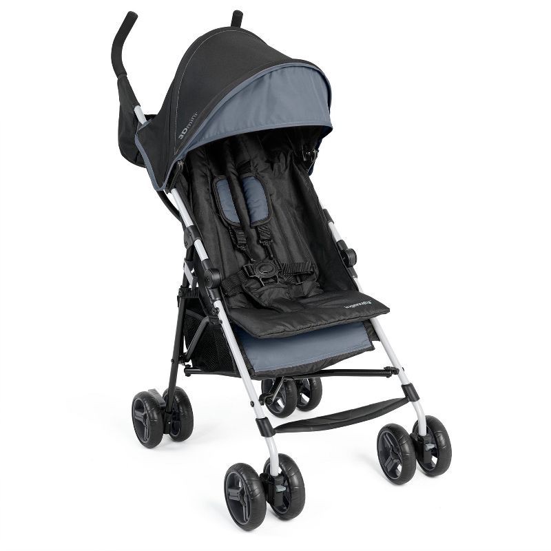 slide 2 of 9, Ingenuity 3D Mini Convenience Stroller- Slate, 1 ct