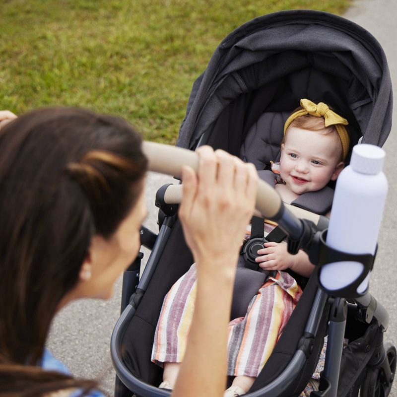 slide 14 of 20, Safety 1st on Board Slide 6-in-1 Travel System with Safety Slide Base - Gray, 1 ct