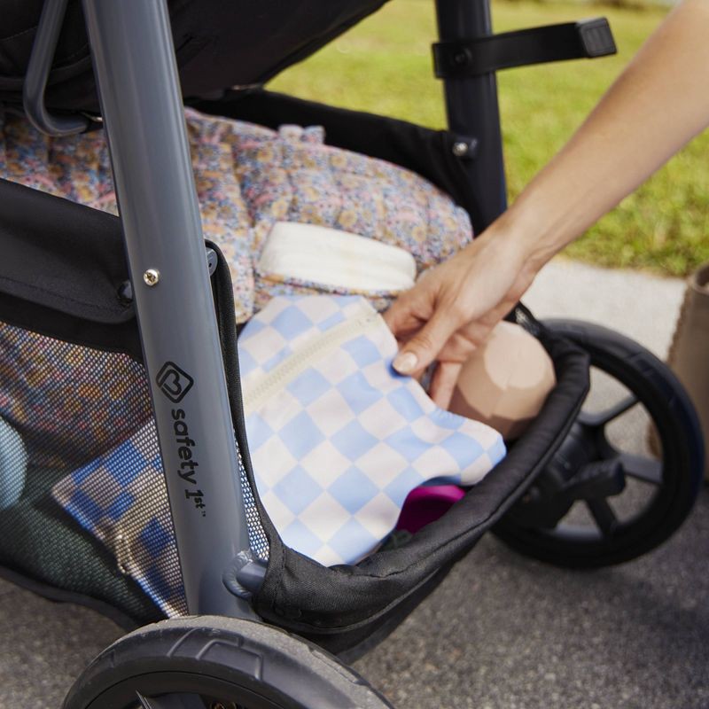 slide 15 of 20, Safety 1st on Board Slide 6-in-1 Travel System with Safety Slide Base - Gray, 1 ct