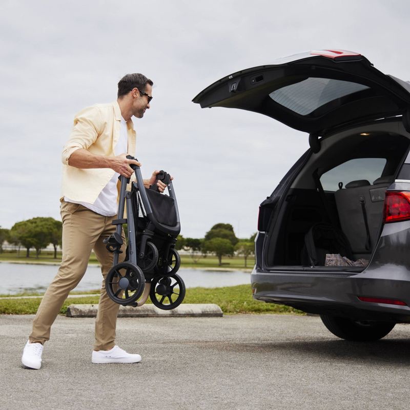 slide 18 of 20, Safety 1st on Board Slide 6-in-1 Travel System with Safety Slide Base - Gray, 1 ct