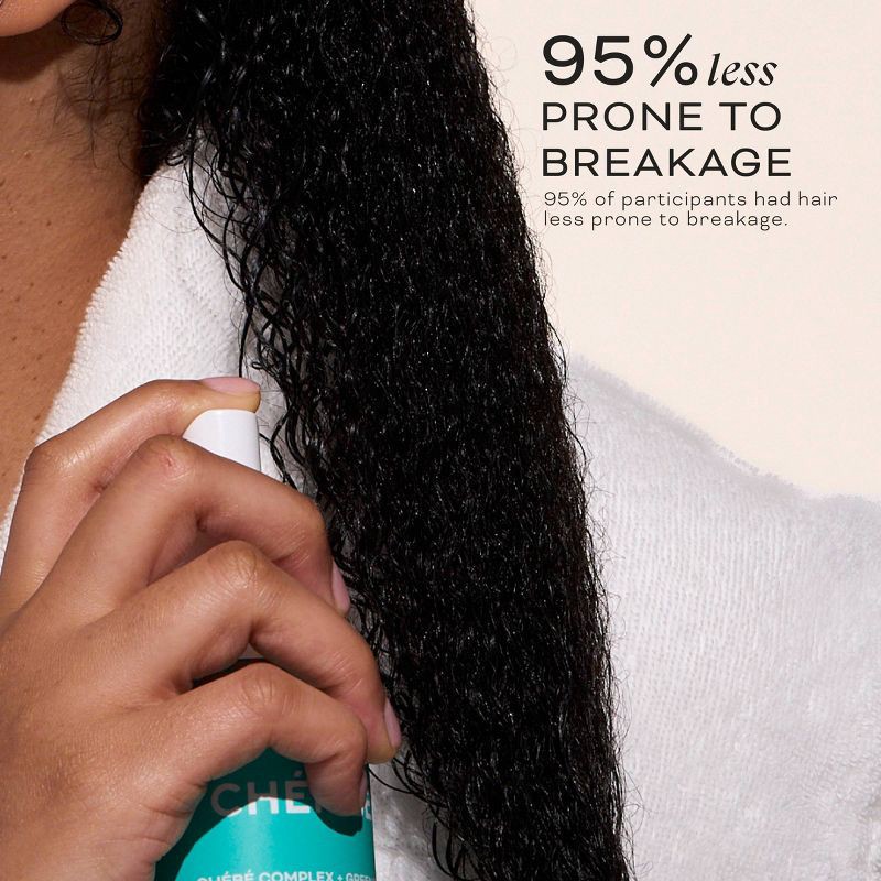 slide 3 of 12, Cheribe Daily Refresh Moisture Milk with Chebe Complex + Green Tea - Anti-Frizz + Detangling Leave-in Spray - 8.5 fl oz, 8.5 fl oz