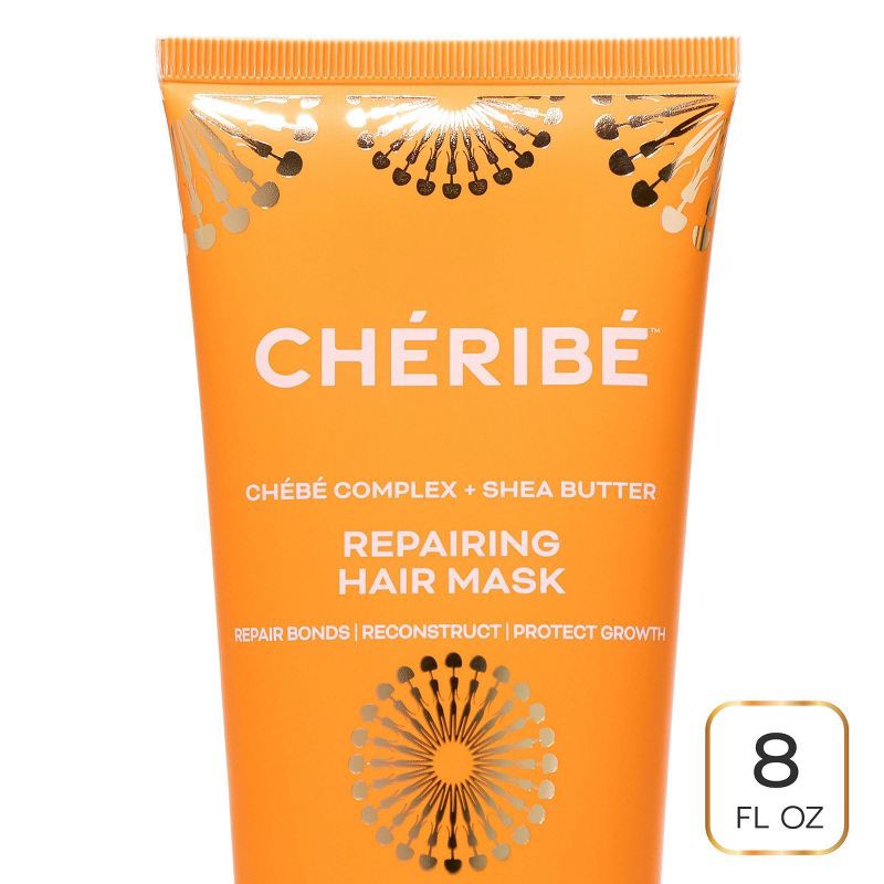slide 1 of 12, Cheribe Repairing Hair Mask with Chebe Complex + Shea Butter for Dry Damaged Hair - 8 fl oz, 8 fl oz