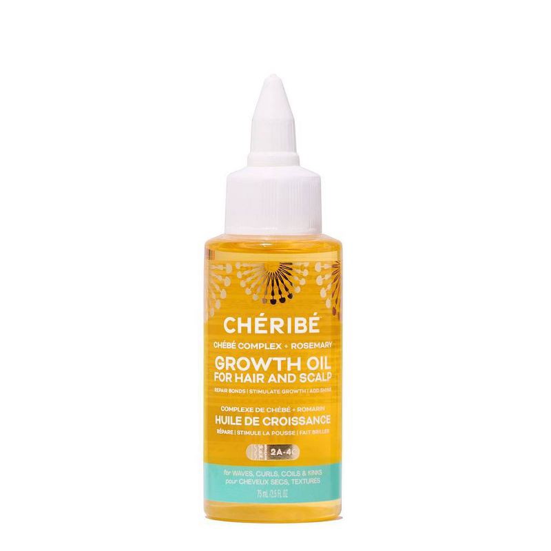 slide 2 of 11, Cheribe Hair + Scalp Growth Oil with Chebe Complex + Rosemary - Lightweight Oil for Strength, Length and Shine - 2.5 fl oz, 2.5 fl oz