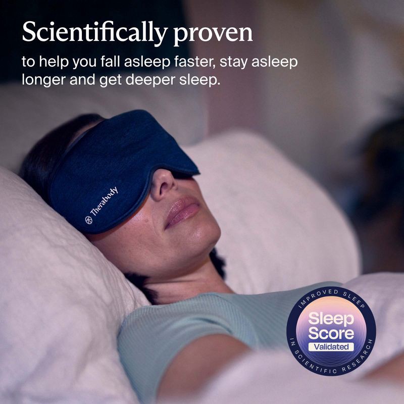 slide 2 of 11, Therabody SleepMask Blackout Eye Mask with Vibration Therapy, 1 ct