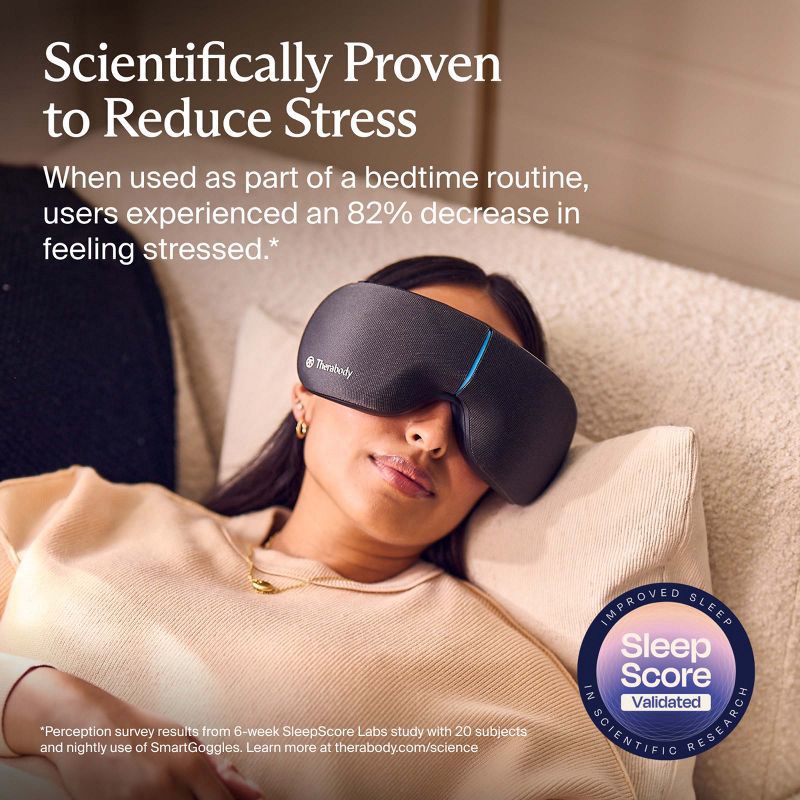 slide 2 of 10, Therabody SmartGoggles Heated Eye & Temple Massage (2nd Generation), 1 ct