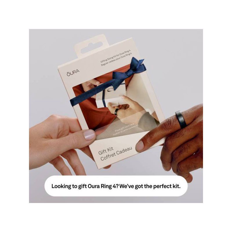 slide 12 of 12, Oura Ring 4 Gold - Size 8, 1 ct