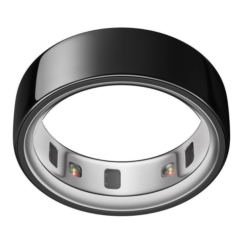 slide 1 of 12, Oura Ring 4 Black - Size 7, 1 ct