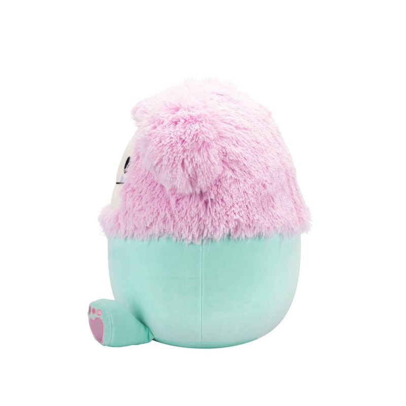 slide 8 of 12, Squishmallows 16" Mint and Pink Bigfoot with Sparkly Feet Large Plush, 1 ct