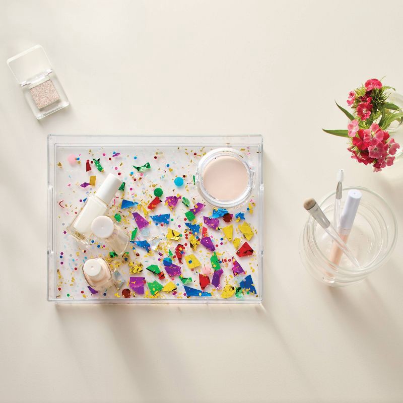 slide 2 of 4, Summer Craft Confetti Resin Tray Kit - Mondo Llama™, 1 ct