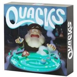 Asmodee Quacks 2024 Board Game: 2-4 Players, Strategy & War, Includes Game Pieces & Boards