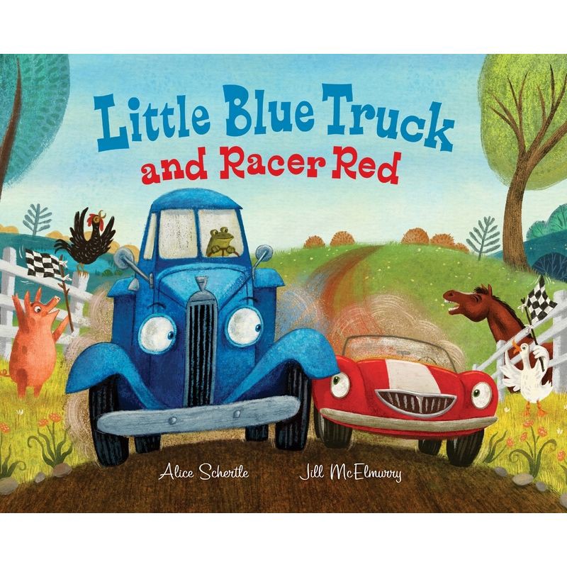 slide 1 of 5, Harper Collins Little Blue Truck and Racer Red - by Alice Schertle (Hardcover), 1 ct
