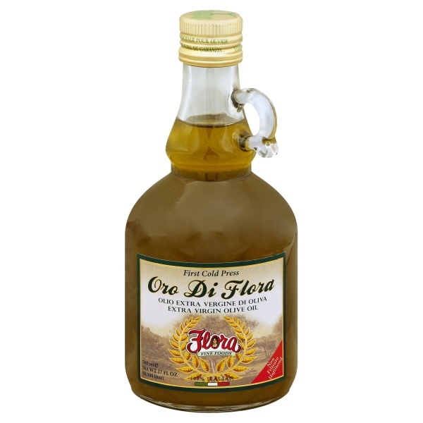 slide 1 of 1, FLORA FINE FOODS Org Extra Virgin Olive Oil, 500 ml