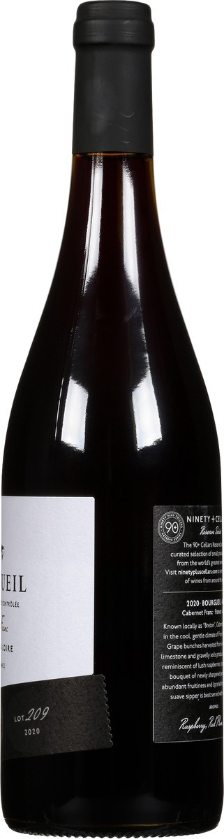slide 6 of 10, 90+ Cellars Bourgueil Lot 209 Cabernet Franc 750 ml, 750 ml