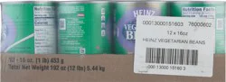 Heinz Vegetarian Beans 12 - 16 oz Cans