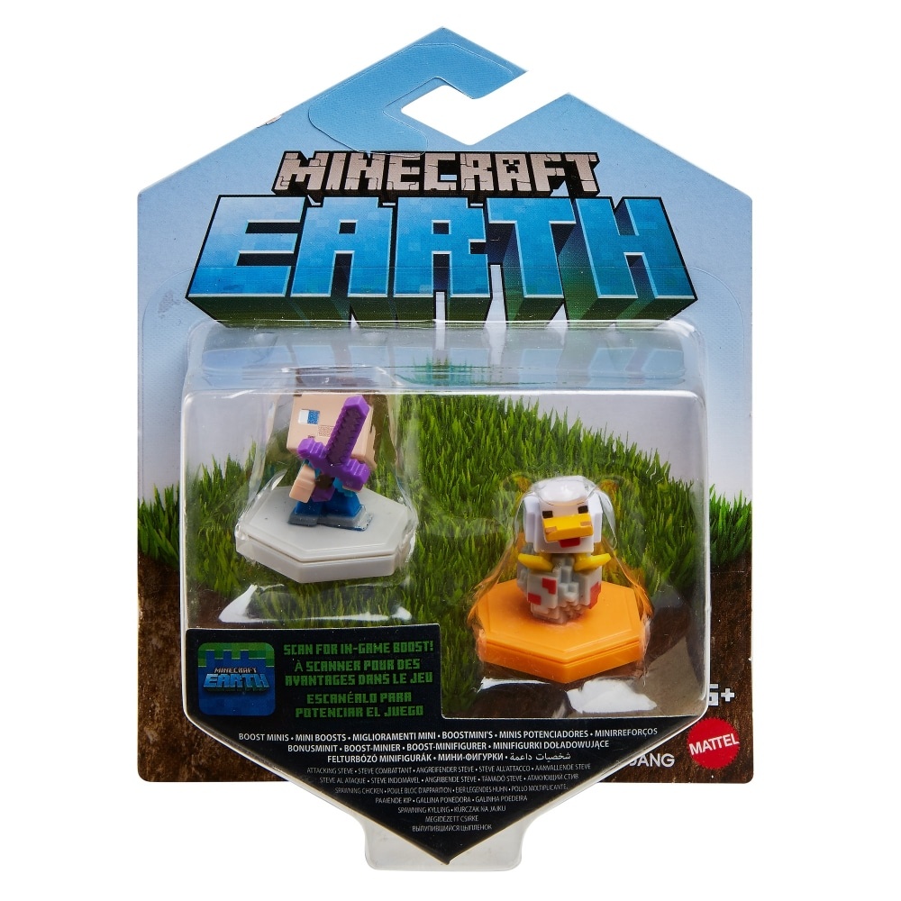 slide 1 of 1, Mattel Minecraft Boost Mini Figures 2 Pack, 2 ct