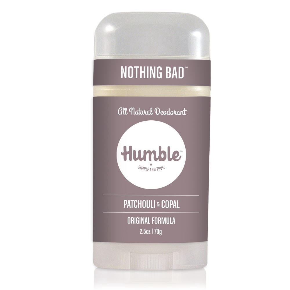 slide 1 of 2, Humble Patchouli Copal Deodorant, 2.5 oz