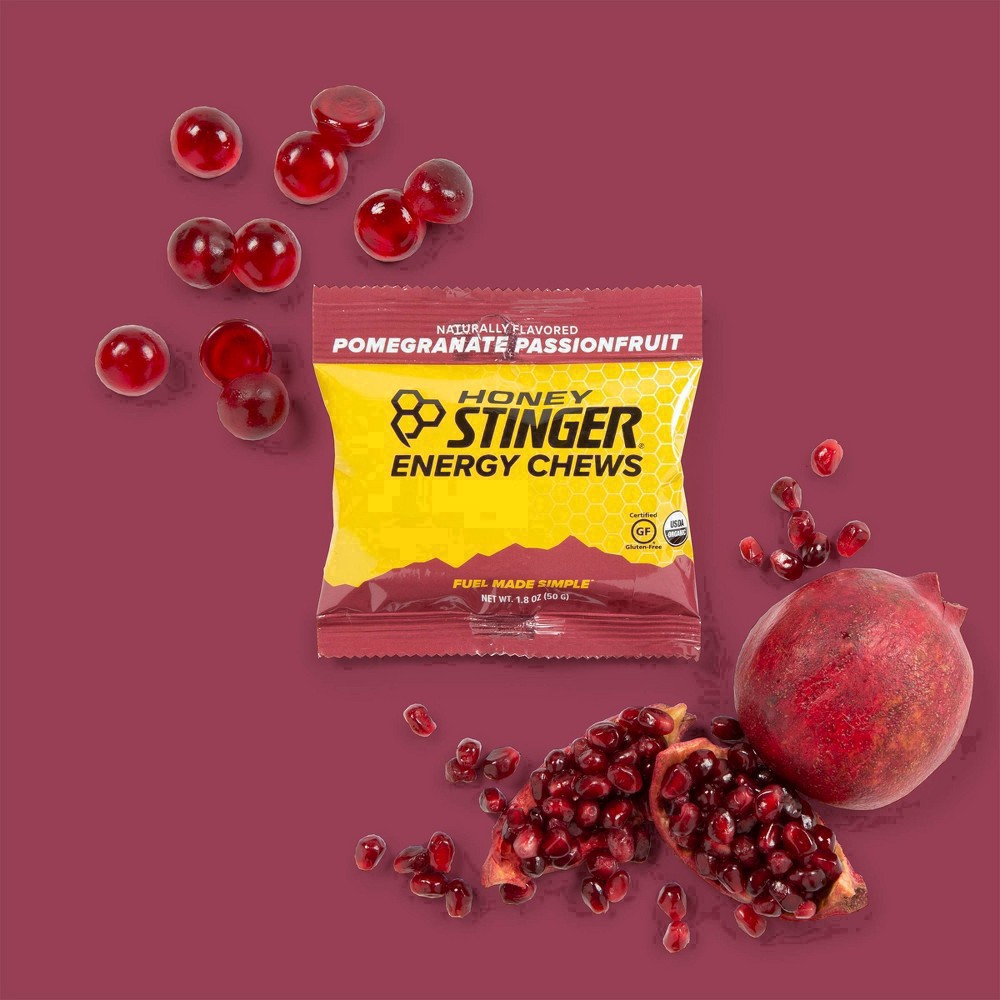 slide 71 of 72, Honey Stinger Pomegranate Passionfruit Energy Chews 1.8 oz, 1.8 oz